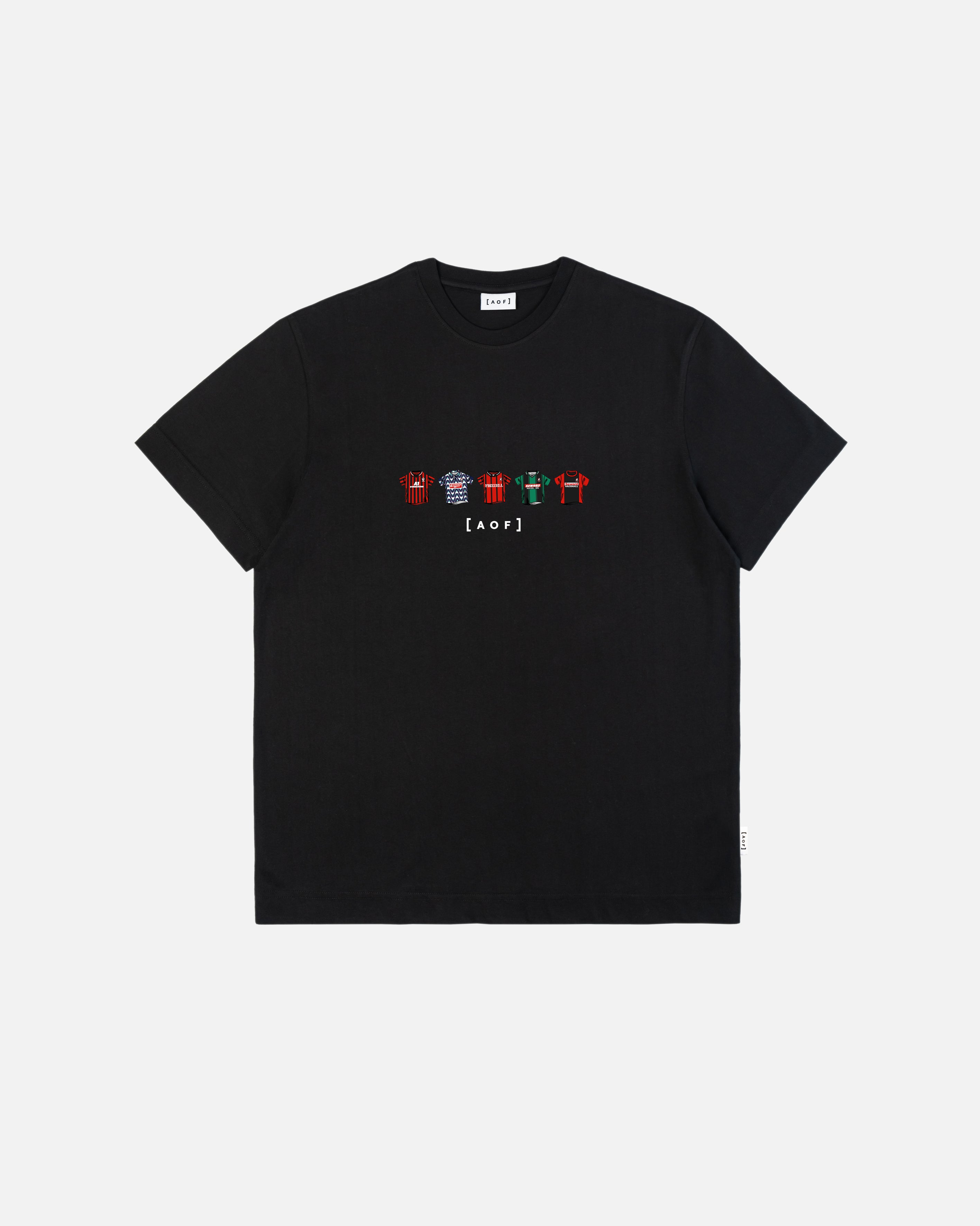 AFC Bournemouth Printed Classics Black Tee Hoodie, Sweatshirt | ZylaModa.com (Image 1)