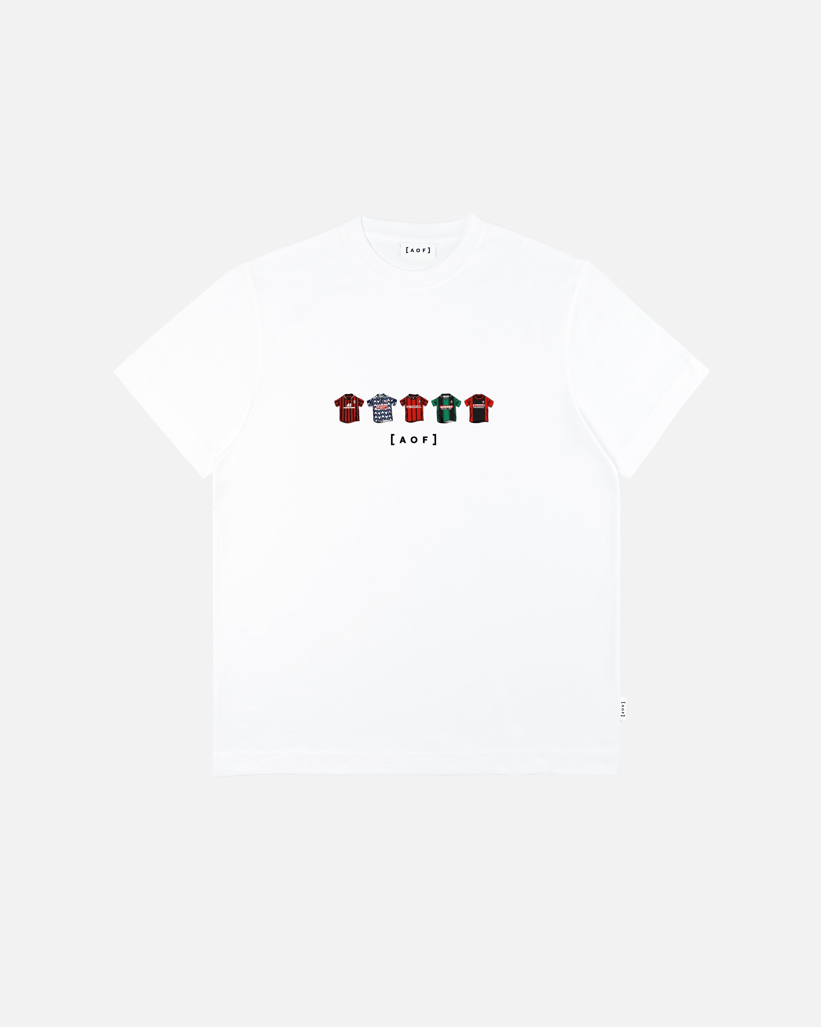 AFC Bournemouth Printed Classics White Tee Hoodie, Sweatshirt | ZylaModa.com (Image 1)