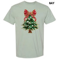 Bow Topped Christmas Tree Comfort Colors T-Shirt 'NLB' Hoodie, Sweatshirt | ZylaModa.com