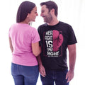 Breast Cancer Awareness Month Her Fight Is My Fight Fighter Mother Wife Sister  T-shirt, sweater and Hoodie Sweatshirt
