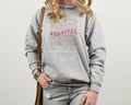 Breast Cancer Survivor Sweatshirt, Pink Ribbon Sweatshirt, Breast Cancer Awareness Month, Breast Cancer Survivor Gift,...