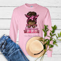 Breast Cancer Warrior DTF Transfer ONLY -This is NOT a T Shirt Hoodie, Sweatshirt | ZylaModa.com