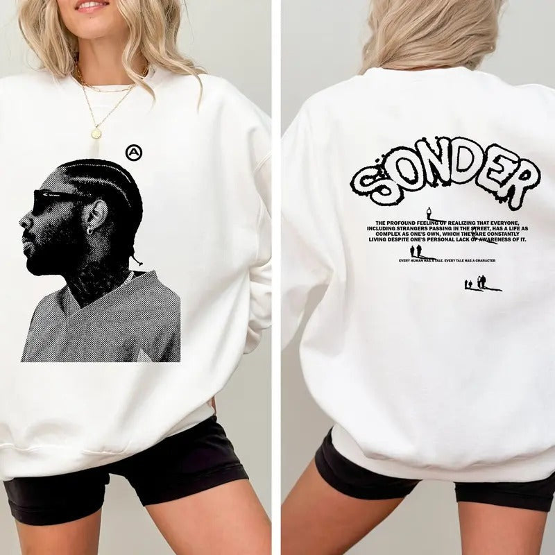 Brent Faiyazzz Big Face Graphic Rap Sweatshirt Double Sides T-Shirts, Hoodie | ZylaModa.com