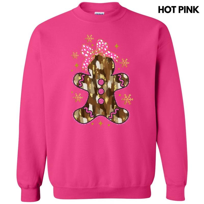 Brown Brushstroke Gingerbread Sweatshirt 'NLB' T-Shirts, Hoodie | ZylaModa.com