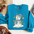 Brushed Snowman DTF Transfer ONLY T-Shirts, Hoodie, Sweatshirt | ZylaModa.com
