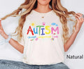 Brushstroke Autism Shirt, Autism Awareness Shirt, Autism Puzzle Pieces Shirt, Autism Shirt Hoodie, Sweatshirt | ZylaModa.com