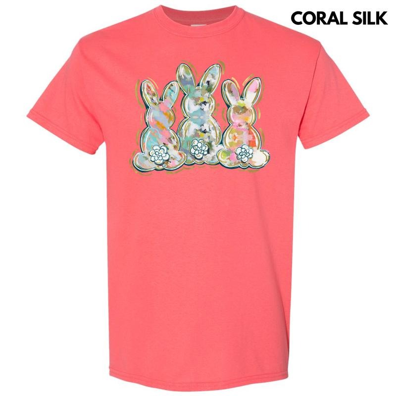 Brushstroke Peter Cottontail Gildan Short Sleeve T-Shirt Hoodie, Sweatshirt | ZylaModa.com
