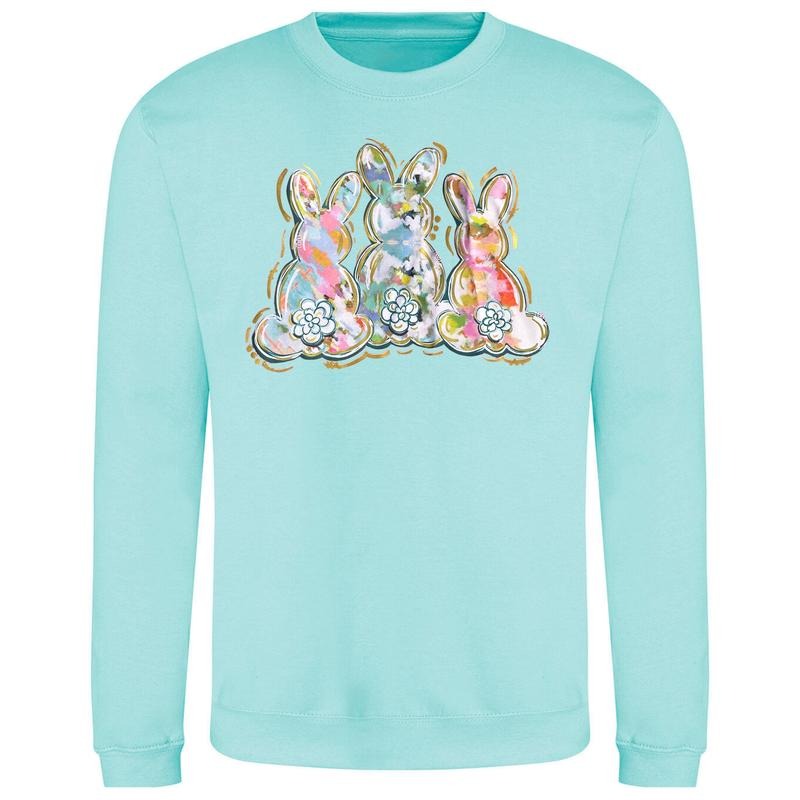 Brushstroke Peter Cottontail Just Hoods Sweatshirt T-Shirts, Hoodie | ZylaModa.com