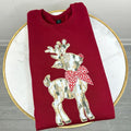 Brushstroke Reindeer Sweatshirt 'NLB' T-Shirts, Hoodie | ZylaModa.com