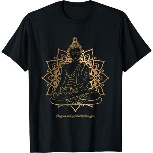 Buddha Mandala Buddhist Mindfulness Buddhism Spiritual T-Shirt Made in USA Hoodie, Sweatshirt | ZylaModa.com