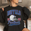 Buffalo Football Vintage Style Sweatshirt, Buffalo Bill Crewneck, Bill Sweatshirt, Buffalo New York, Buffalo Fan Gift...