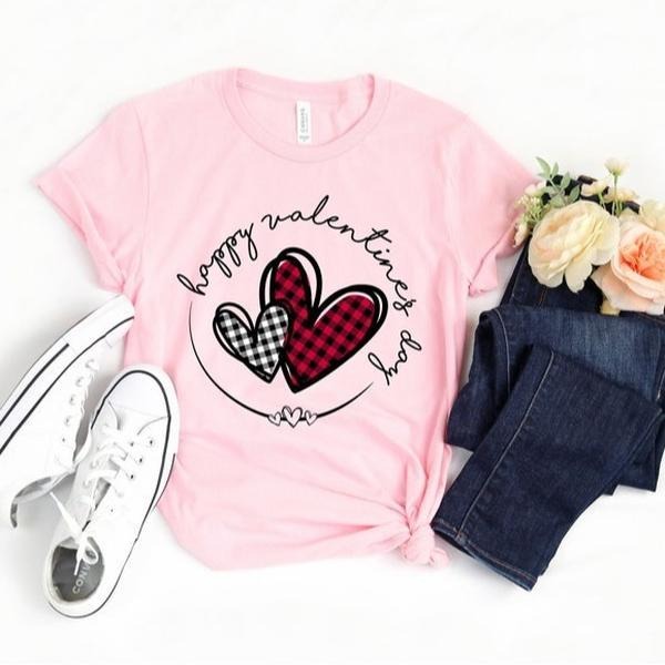 Buffalo Plaid Heart Valentines Day Shirt,valentines Day Shirts For Woman,heart Shirt,cute Valentine Shirt,valentines Day...