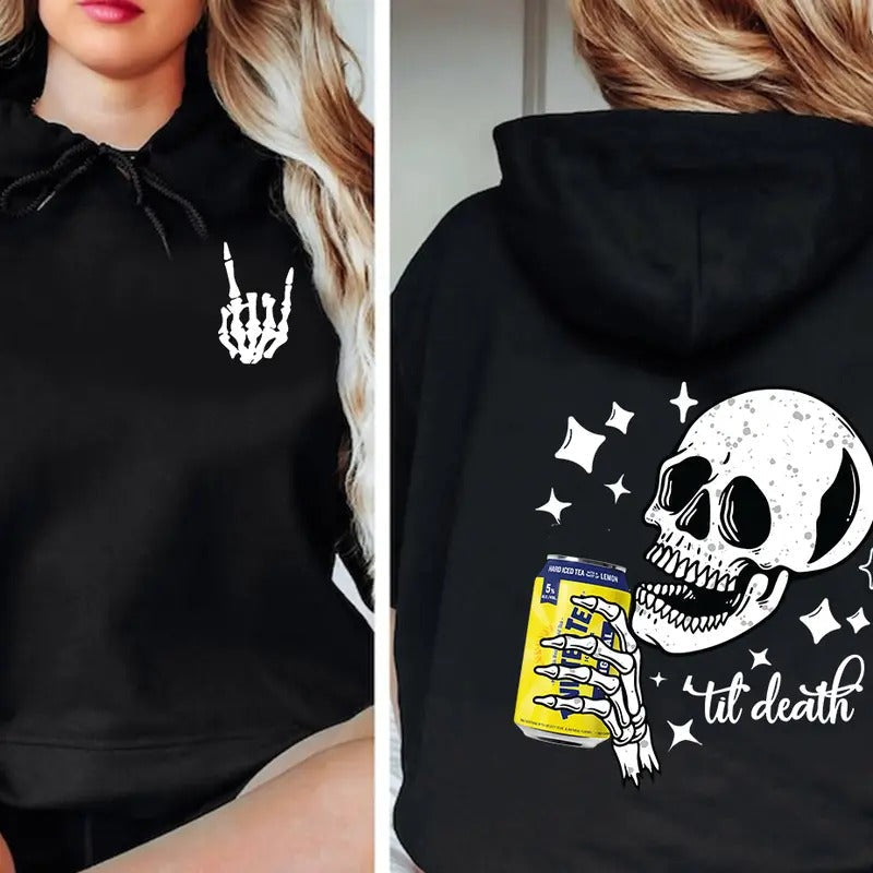 Bull Energy Drink 2 Sided Hoodie Sweatshirt T-shirt, Twisted Tea Til Death Hoodie For Men And Women | ZylaModa.com