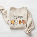 Bull Sheet Sweatshirt, Ghost Cows Halloween Shirt, Spooky Cow Halloween Shirt, Western Halloween Shirt, Cow Lover Gift,...