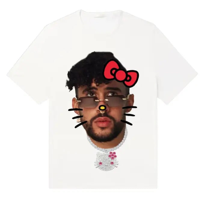 Bunny Kitty Graphic Tee Gift For Hip Hop Lovers Hoodie, Sweatshirt | ZylaModa.com