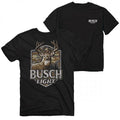 Busch Light Buck Camo Shield Front and Back Print T-Shirt Hoodie, Sweatshirt | ZylaModa.com