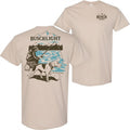 Busch Light Fishing with Friends Tan Front Back Print T-Shirt Hoodie, Sweatshirt | ZylaModa.com