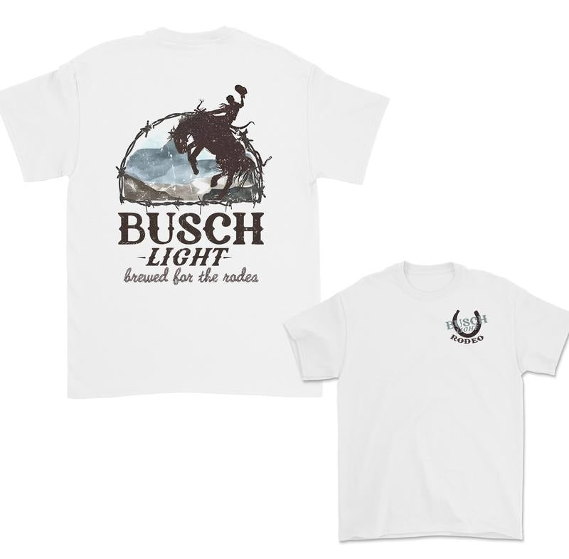 Busch Light Rodeo Cowboy T-Shirt Sweatshirt Hoodie | ZylaModa.com