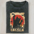 CATZILLA SHIRT, Funny Halloween Shirt, Unisex T-Shirt, Gift For Men Women Hoodie, Sweatshirt | ZylaModa.com