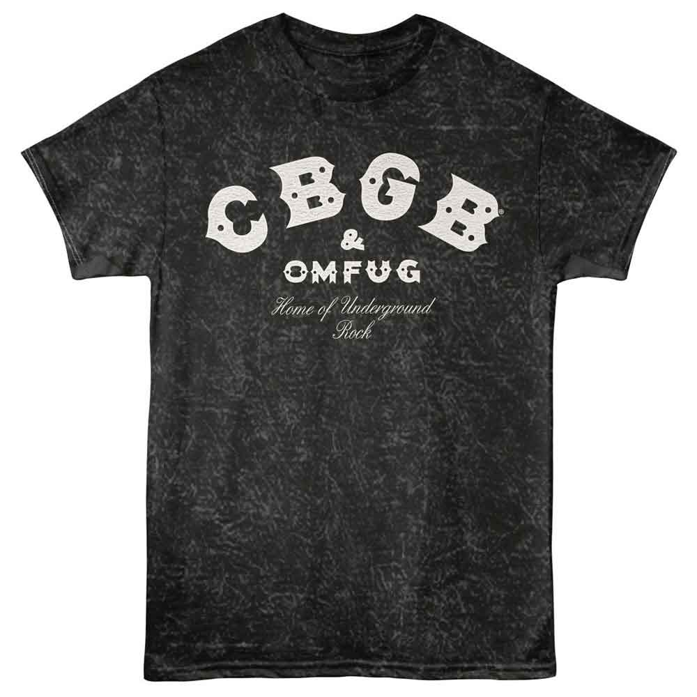 CBGB Logo Official Mineral Washed T-Shirt Hoodie, Sweatshirt | ZylaModa.com