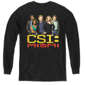 Csi Miami The Cast In Black - Youth Long Sleeve T-Shirt Hoodie, Sweatshirt | ZylaModa.com