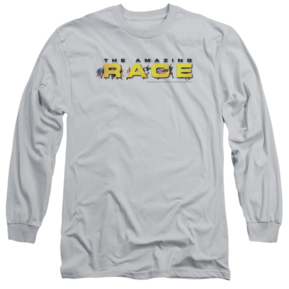 Amazing Race, The Running Logo - Men's Long Sleeve T-Shirt Hoodie, Sweatshirt | ZylaModa.com