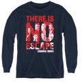 Criminal Minds No Escape - Youth Long Sleeve T-Shirt Hoodie, Sweatshirt | ZylaModa.com