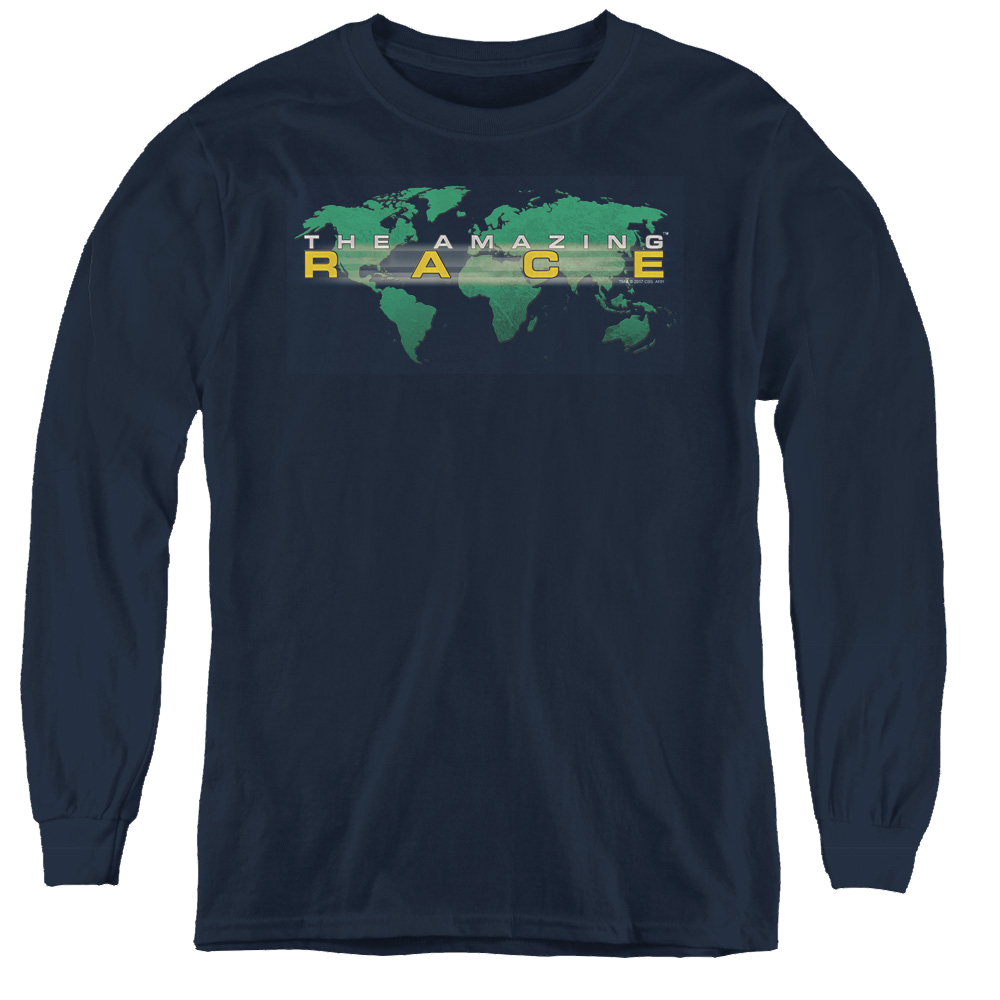 Amazing Race, The Around The World - Youth Long Sleeve T-Shirt Hoodie, Sweatshirt | ZylaModa.com