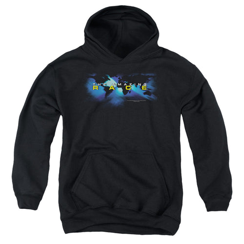 Amazing Race Faded Globe Kids Youth Hoodie Black T-Shirts, Sweatshirt | ZylaModa.com (Image 1)