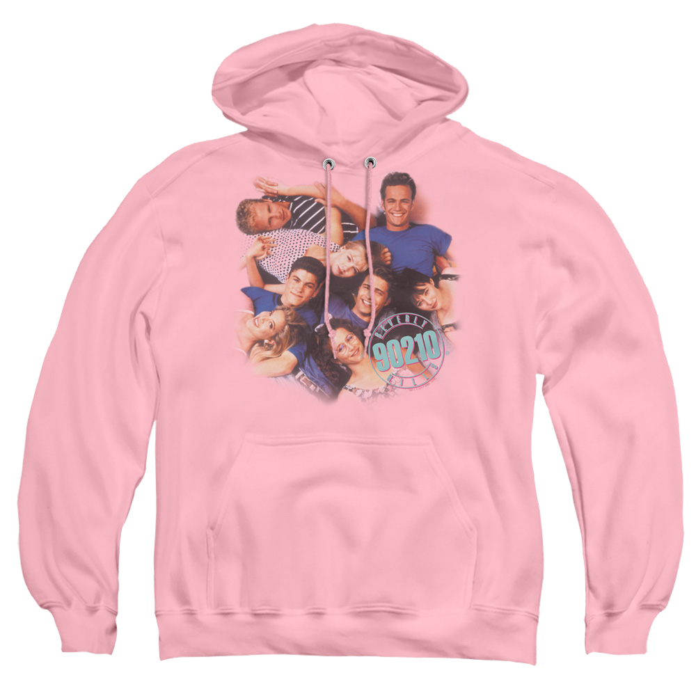 Beverly Hills 90210 Gang In Logo - Pullover Hoodie T-Shirts, Sweatshirt | ZylaModa.com