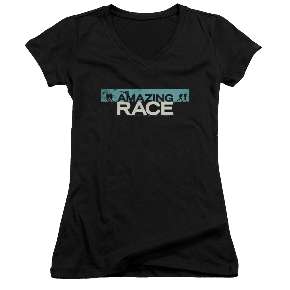 Amazing Race, The Bar Logo - Juniors V-Neck T-Shirt Hoodie, Sweatshirt | ZylaModa.com