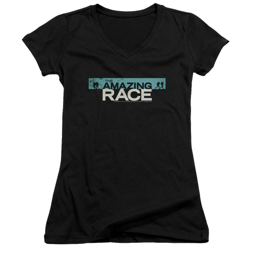 Amazing Race, The Bar Logo - Juniors V-Neck T-Shirt Hoodie, Sweatshirt | ZylaModa.com