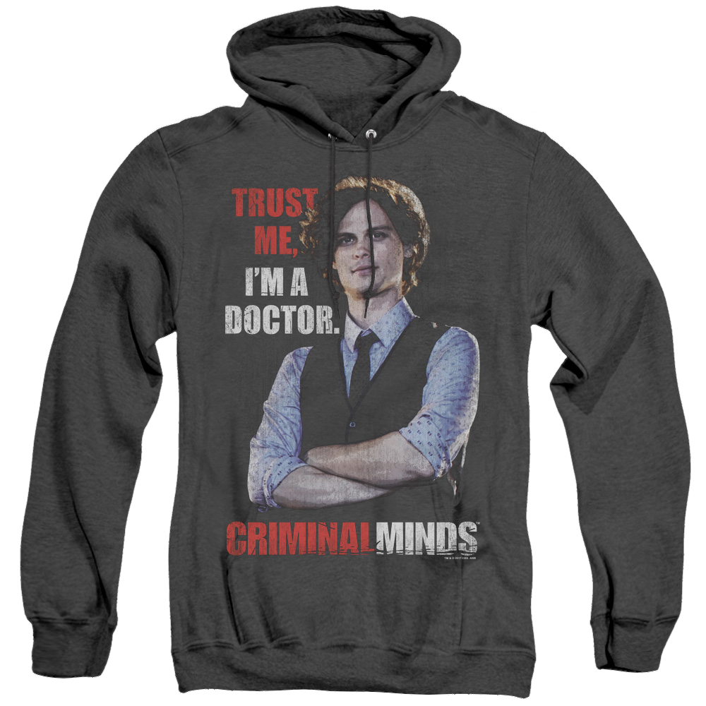 Criminal Minds Trust Me - Heather Pullover Hoodie T-Shirts, Sweatshirt | ZylaModa.com