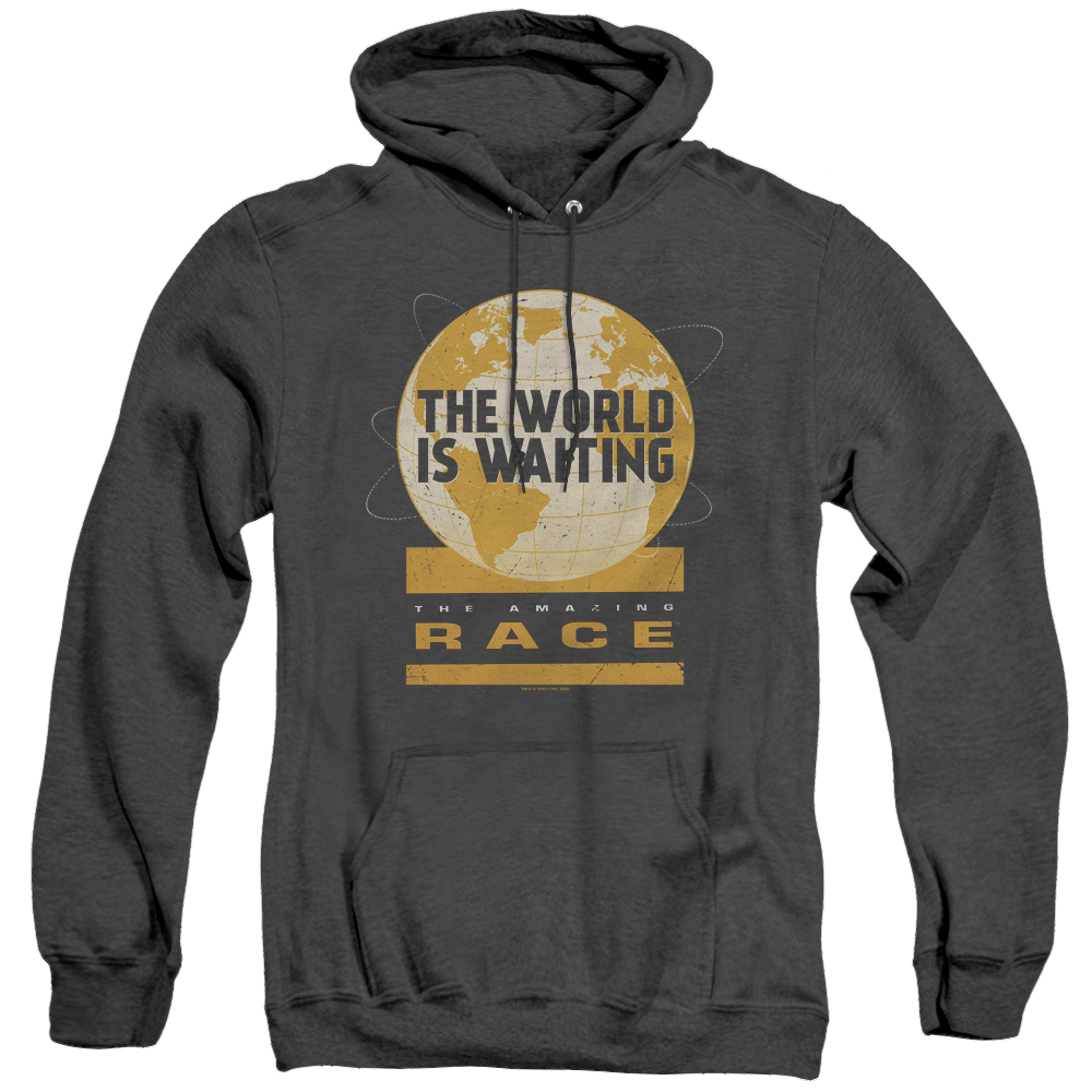 Amazing Race, The Waiting World - Heather Pullover Hoodie T-Shirts, Sweatshirt | ZylaModa.com