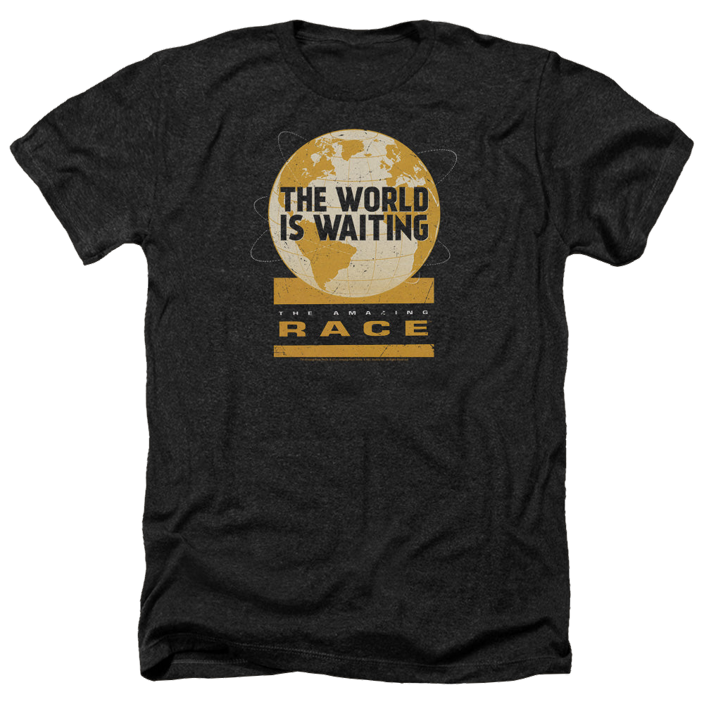 Amazing Race, The Waiting World - Men's Heather T-Shirt Hoodie, Sweatshirt | ZylaModa.com
