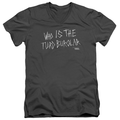 American Vandal Turd Burglar - Men's V-Neck T-Shirt Hoodie, Sweatshirt | ZylaModa.com
