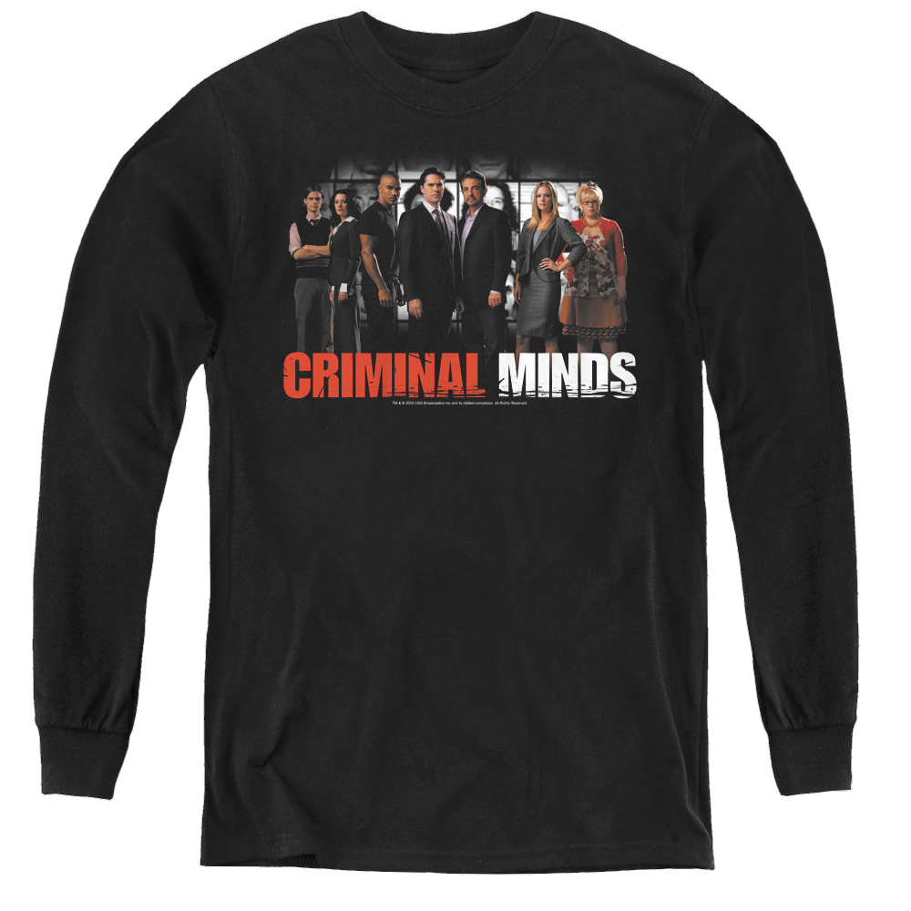 Criminal Minds The Brain Trust - Youth Long Sleeve T-Shirt Hoodie, Sweatshirt | ZylaModa.com