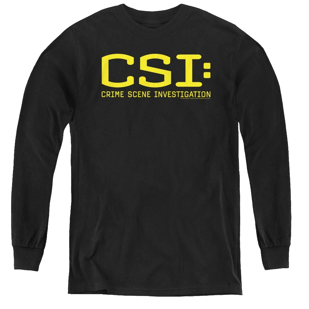 Csi Logo - Youth Long Sleeve T-Shirt Hoodie, Sweatshirt | ZylaModa.com