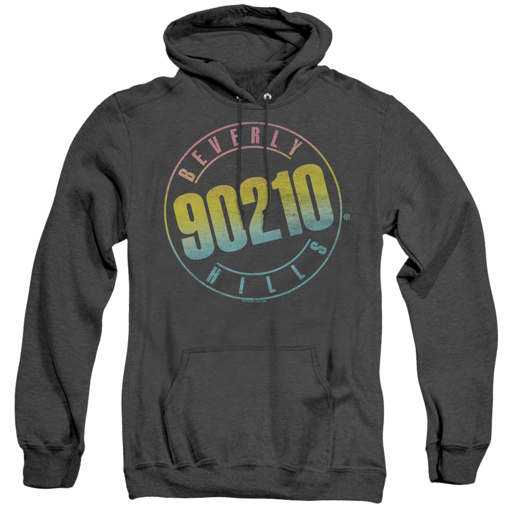 Beverly Hills 90210 Color Blend Logo - Heather Pullover Hoodie T-Shirts, Sweatshirt | ZylaModa.com
