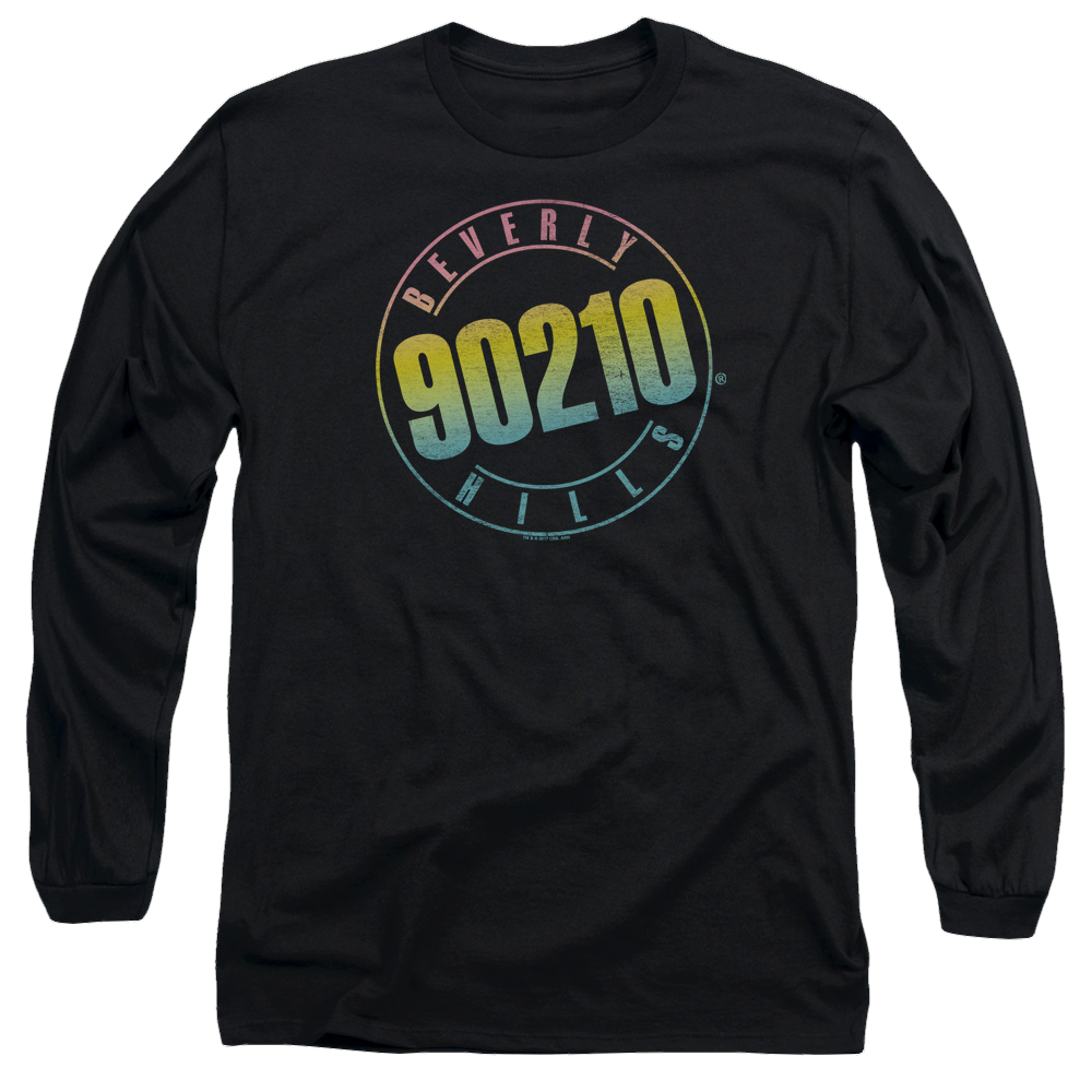 Beverly Hills 90210 Color Blend Logo - Men's Long Sleeve T-Shirt Hoodie, Sweatshirt | ZylaModa.com