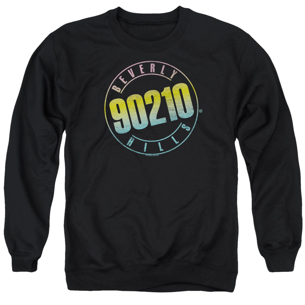 Beverly Hills 90210 Color Blend Logo - Men's Crewneck Sweatshirt T-Shirts, Hoodie | ZylaModa.com