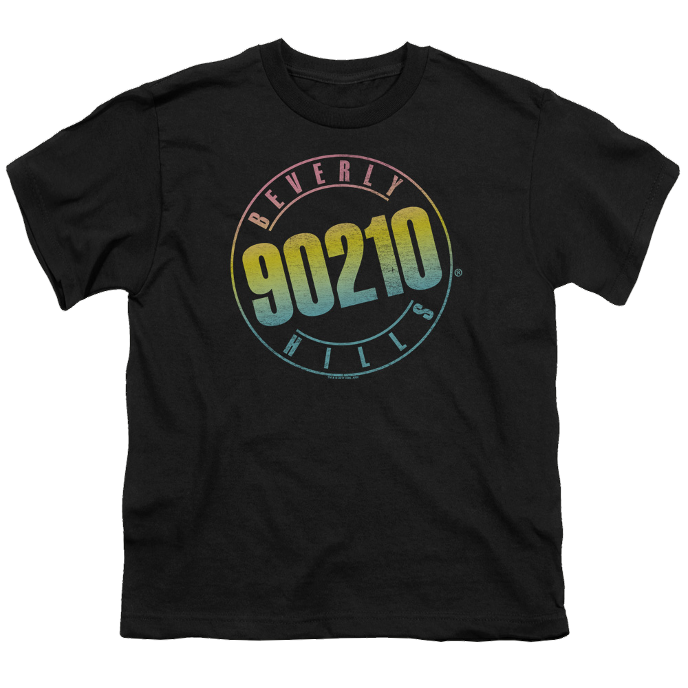 Beverly Hills 90210 Color Blend Logo - Youth T-Shirt (Ages 8-12) Hoodie, Sweatshirt | ZylaModa.com