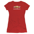 Chevrolet Chevy Bowtie Stacked - Juniors T-Shirt Hoodie, Sweatshirt | ZylaModa.com