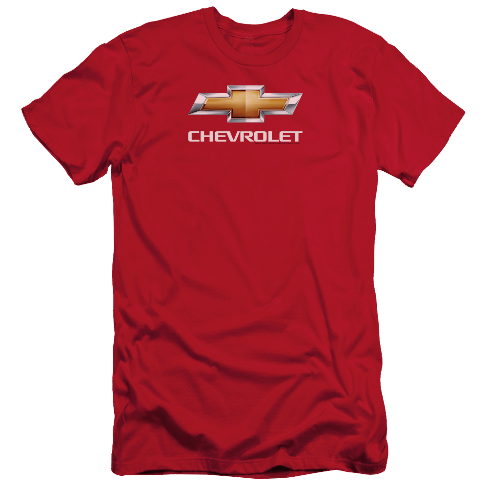 Chevrolet Chevy Bowtie Stacked - Men's Slim Fit T-Shirt Hoodie, Sweatshirt | ZylaModa.com