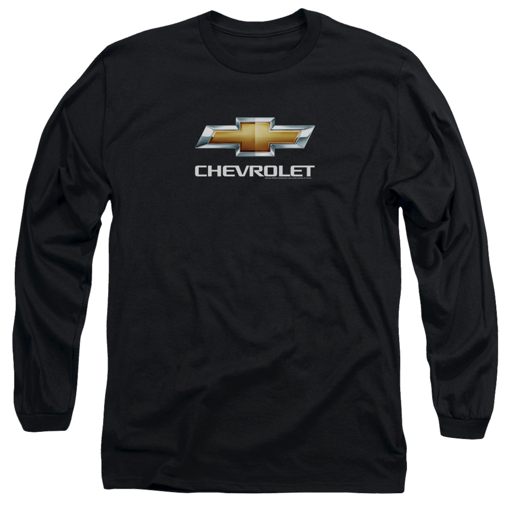Chevrolet Chevy Bowtie Stacked - Men's Long Sleeve T-Shirt Style001 Hoodie, Sweatshirt | ZylaModa.com