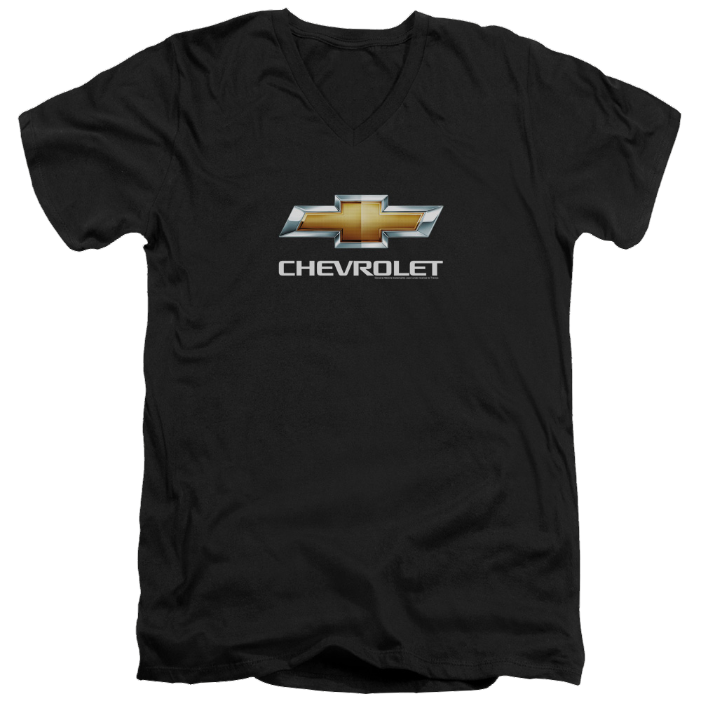 Chevrolet Chevy Bowtie Stacked - Men's V-Neck T-Shirt Hoodie, Sweatshirt | ZylaModa.com