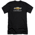 Chevrolet Chevy Bowtie Stacked - Men's Premium Slim Fit T-Shirt Style001 Hoodie, Sweatshirt | ZylaModa.com