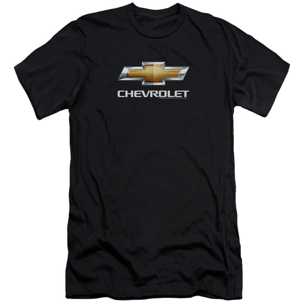 Chevrolet Chevy Bowtie Stacked - Men's Premium Slim Fit T-Shirt Style001 Hoodie, Sweatshirt | ZylaModa.com