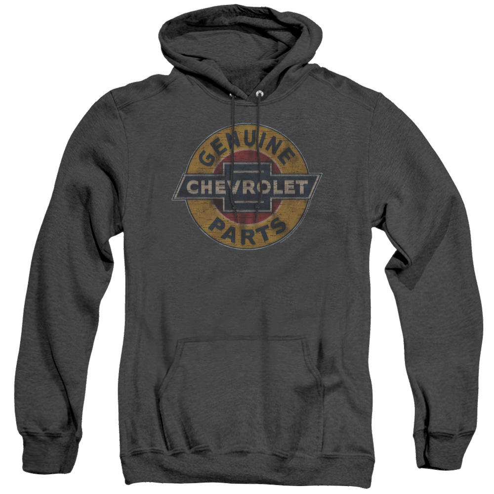 Chevrolet Genuine Chevy Parts Distressed Sign - Heather Pullover Hoodie T-Shirts, Sweatshirt | ZylaModa.com