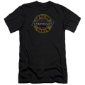 Chevrolet Genuine Chevy Parts Distressed Sign - Men's Premium Slim Fit T-Shirt Hoodie, Sweatshirt | ZylaModa.com